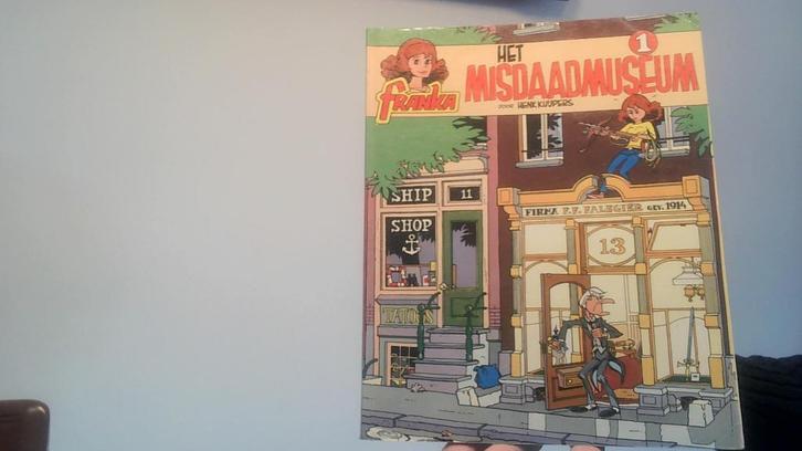 franka 1 het misdaadmuseum door henk kuipers 1981, Boeken, Stripboeken, Zo goed als nieuw, Eén stripboek, Ophalen of Verzenden