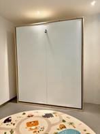 Opklapbed/Murphybed 160x200 cm, Ophalen, Verstelbaar, Wit, Tweepersoons