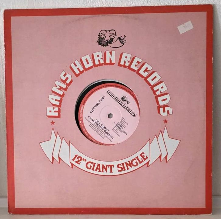Electrik Funk – On A Journey 12'' maxi single rams horn, Cd's en Dvd's, Vinyl Singles, Maxi-single, Dance, 12 inch, Verzenden