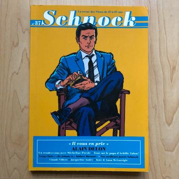 Schnock n° 37 Le Grand Dossier - Alain Delon (Franstalig) beschikbaar voor biedingen