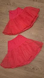 2 roze petticoats voor kinderen., Gebruikt, Ophalen of Verzenden