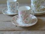 4x Kop-en-schotel, Royal Albert, Rose Chintz Series, gaaf, Ophalen of Verzenden