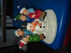 Kinderen met sneeuwpop, Diversen, Kerst, Ophalen of Verzenden
