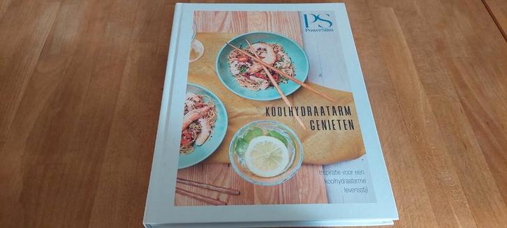 Koolhydraatarm Genieten - PowerSlim Kookboek, Boeken, Kookboeken, Zo goed als nieuw, Voorgerechten en Soepen, Hoofdgerechten, Tapas, Hapjes en Dim Sum