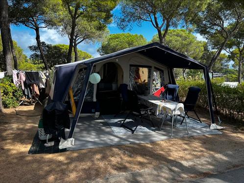 Jamet Arizona vouwagen (tot 11-9 in spanje), Caravans en Kamperen, Vouwwagens, Jamet, meer dan 6, Blauw, Aanwezig, Ophalen