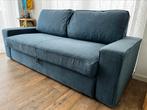 Tweepersoons slaapbank Ikea Vilasund, Ophalen, Gebruikt, Blauw, Tweepersoons