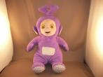 teletubbie tinky winky paars velours grijs vierkant op buik, Kinderen en Baby's, Nieuw, Overige typen, Ophalen of Verzenden