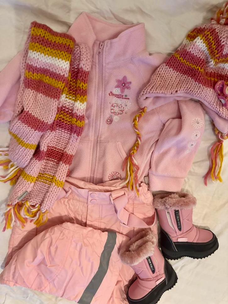 ( 9 delig ) Roze Ski Pakket voor Kids, Kinderen en Baby's, Kinderkleding | Overige, Gebruikt, Meisje, Ophalen of Verzenden
