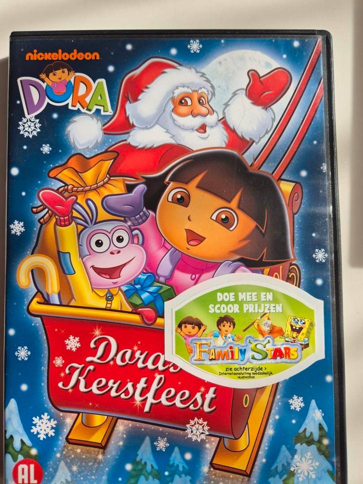 Dora's Kerstfeest DVD, Cd's en Dvd's, Dvd's | Kinderen en Jeugd, Zo goed als nieuw, Film, Avontuur, Alle leeftijden, Ophalen of Verzenden