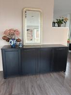 Eikenhouten dresssoir zwart, Huis en Inrichting, Kasten | Boekenkasten, Ophalen, Zo goed als nieuw, 25 tot 50 cm, Minder dan 100 cm