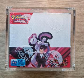 Pokemon boosterbox Destined Rivals sealed inclusief acrylic  beschikbaar voor biedingen