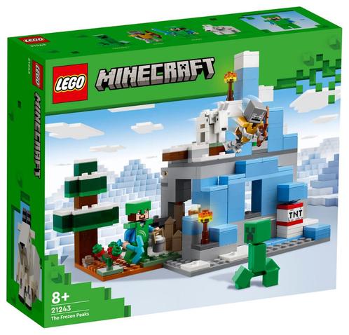 LEGO Minecraft 21243 De IJsbergToppen 304 delig, Kinderen en Baby's, Speelgoed | Duplo en Lego, Nieuw, Lego, Complete set, Ophalen of Verzenden