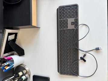 Logitech MX Keys S Grafiet Qwerty Toetsenbord beschikbaar voor biedingen