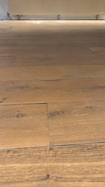 70m2 echt massief houten vloer +- 2,5cm super kwaliteit beschikbaar voor biedingen