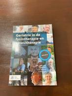 Geriatrie in de fysiotherapie en kinesitherapie, Boeken, Ophalen of Verzenden, Nieuw, HBO, Cambler, D.