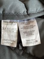 Verzwaringsdeken Swiss Nights 150x200cm, Eenpersoons, Ophalen of Verzenden, Grijs, Deken of Dekbed