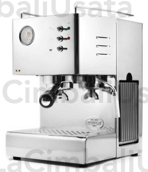 Quick Mill 3000 RVS Hoogglans *Showroomstaat* *24M Gar*, Witgoed en Apparatuur, Koffiezetapparaten, Zo goed als nieuw, Gemalen koffie