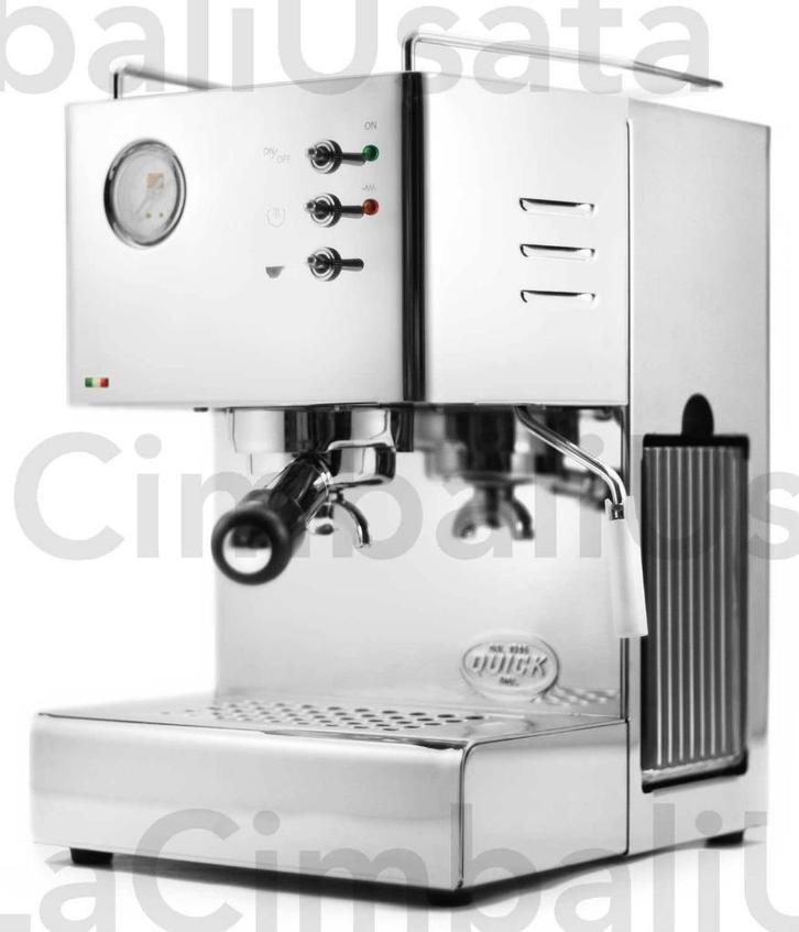 Quick Mill 3000 RVS * OPV ** Showroomstaat ** 24M Garantie *, Witgoed en Apparatuur, Koffiezetapparaten, Zo goed als nieuw, Gemalen koffie