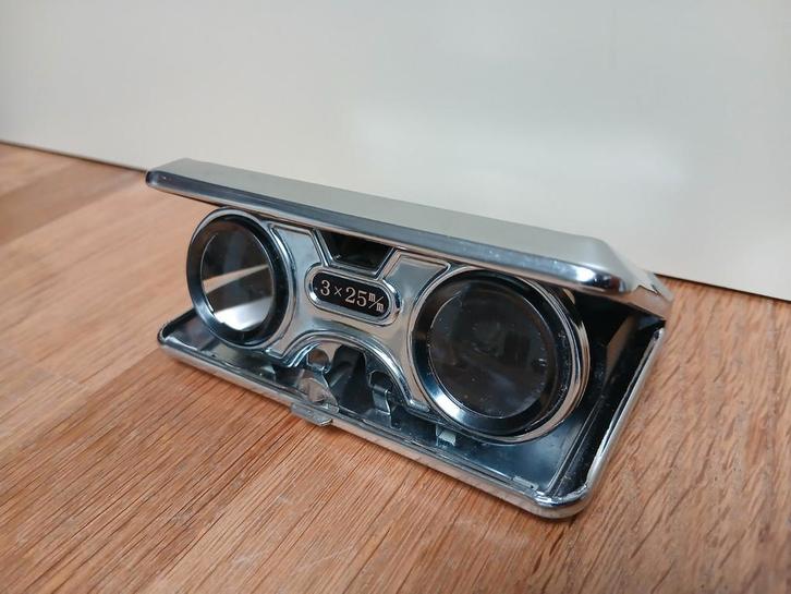 Retro, vintage theaterkijker, verrekijker, Antiek en Kunst, Curiosa en Brocante, Ophalen of Verzenden