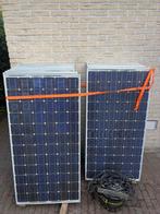 20 zonnepanelen  compleet te installeren met omvormer, Doe-het-zelf en Verbouw, Zonnepanelen en Toebehoren, Ophalen, Gebruikt
