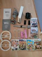 Wii spelcomputer met controllers en spellen en accessoires, Spelcomputers en Games, Spelcomputers | Nintendo Wii, Ophalen of Verzenden