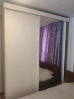 Kleding kast met spiegel L 200 cm.  H 245 cm. B 65 cm, Ophalen, Zo goed als nieuw, 200 cm of meer, 200 cm of meer