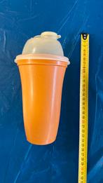 Complete shake beker oranje vintage tupperware, Ophalen of Verzenden, Zo goed als nieuw, Oranje, Beker of Kan
