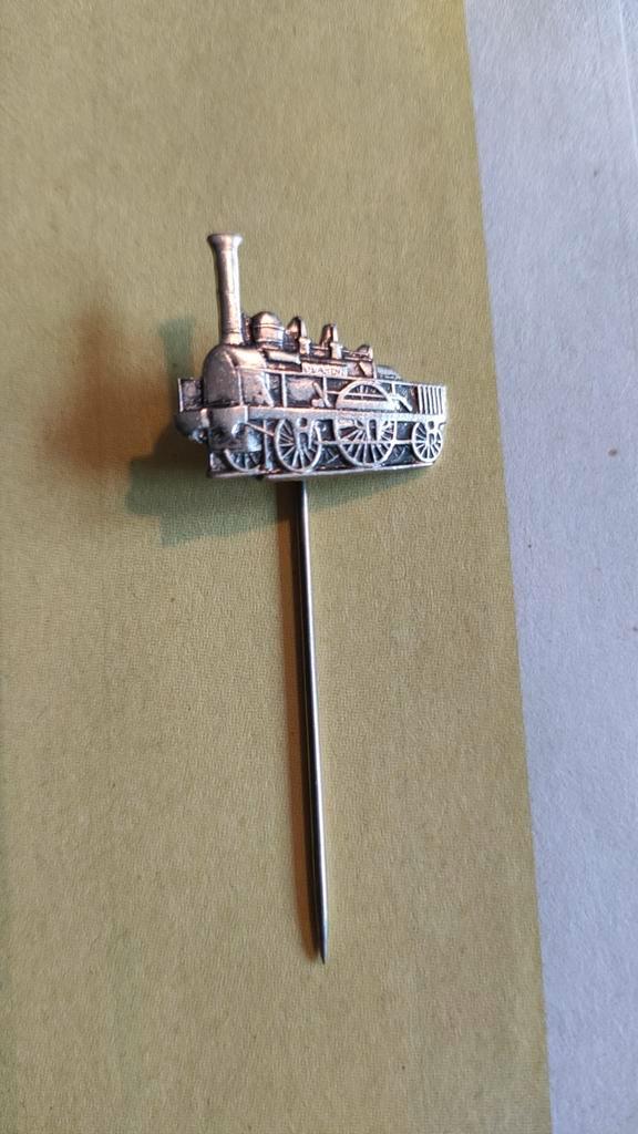 Vintage NS Trein Speldje - Verzamelobject, Verzamelen, Speldjes, Pins en Buttons, Ophalen of Verzenden