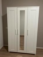 BRIMNES Kledingkast met 3 deuren en spiegel., Huis en Inrichting, Kasten | Kledingkasten, Ophalen, Met deur(en), Overige materialen