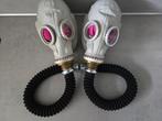 Latex rubber gasmasker, Verzenden, Zo goed als nieuw