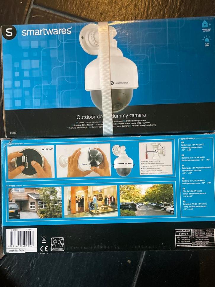 10.016.07 Dummy camera CS88D, Audio, Tv en Foto, Videobewaking, Ophalen