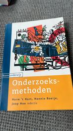 Onderzoeksmethoden, Ophalen of Verzenden, Zo goed als nieuw