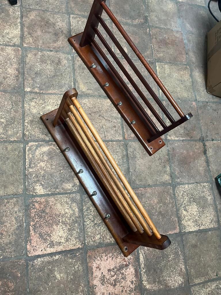 Handdoek pan rek vintage retro piet Zwart Bruynzeel €40 p/s, Ophalen of Verzenden, Huis en Inrichting