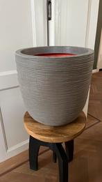 Bloempot Capi Europe, Tuin en Terras, Bloempotten, Kunststof, Rond, Binnen, Zo goed als nieuw