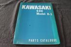 Kawasaki 500 model H-1 1969 motorcycle parts catalogue, Ophalen of Verzenden, Kawasaki