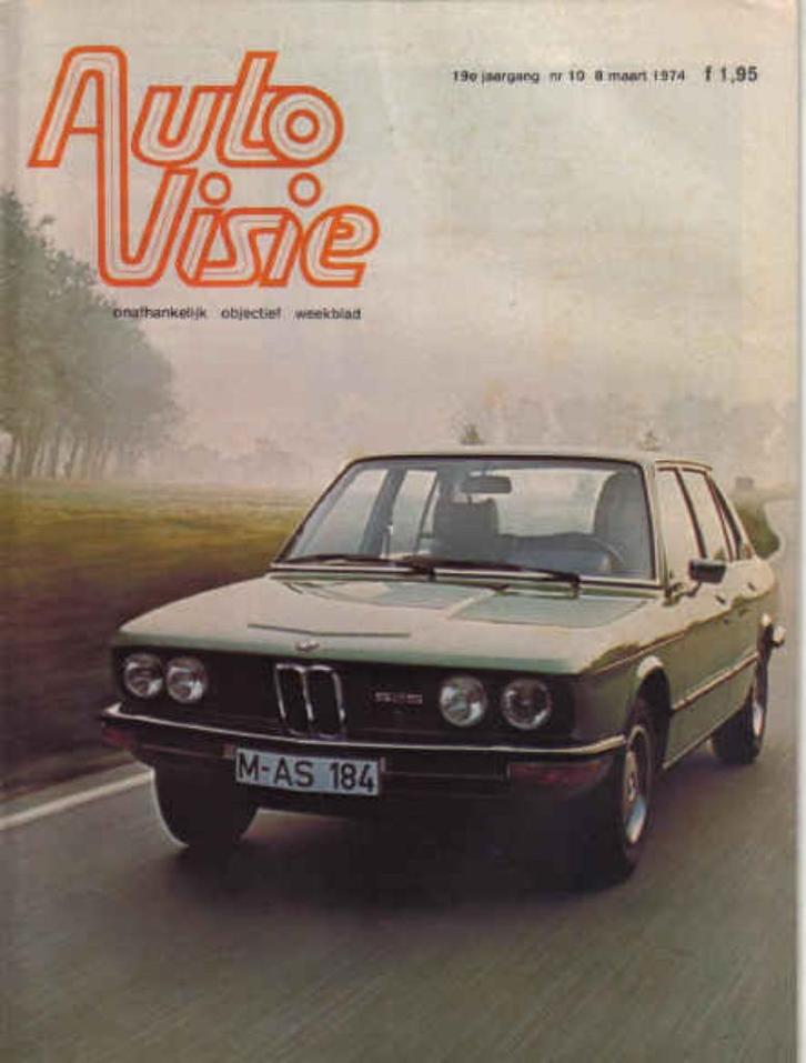 Autovisie 10 1974: Ford Escort RS2000 - VW Scirocco - Lancia, Boeken, Auto's | Folders en Tijdschriften, Gelezen, Algemeen, Ophalen of Verzenden