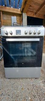 Net Kooktoestel met wokbrander en elektrische oven, Ophalen, Gebruikt, 60 cm of meer, 4 kookzones