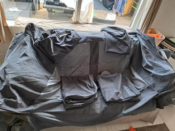 Ikea Ektorp Hakebo Donkergrijs 2-persoons bankstel HOES