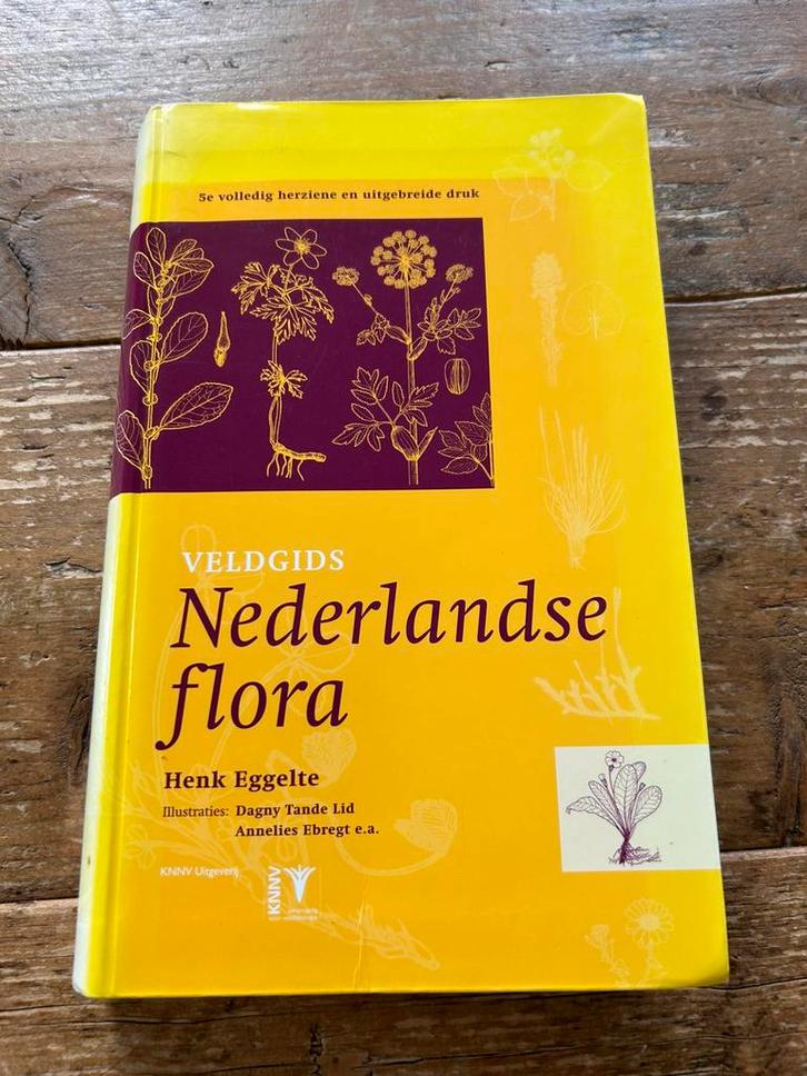 Henk Eggelte - Veldgids Nederlandse Flora, Boeken, Wonen en Tuinieren, Gelezen, Ophalen of Verzenden