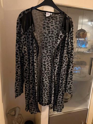 Leopard Print Vest - Maat XL maat 48 beschikbaar voor biedingen