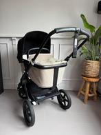 Bugaboo Fox compleet black/khaki, Ophalen, Bugaboo, Zo goed als nieuw, Combiwagen
