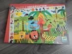 djeco puzzel jungle 35 stukjes, Ophalen of Verzenden, 10 tot 50 stukjes, Gebruikt