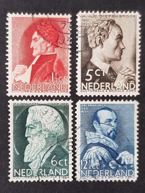 NEDERLAND | 1935 | NVPH 274-277 | Gestempeld, Postzegels en Munten, Postzegels | Nederland, Gestempeld, T/m 1940, Verzenden
