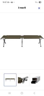 Abbey kampeerbed veldbed campingbed groen 200x68x43 cm, Ophalen, Zo goed als nieuw