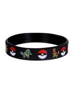 Zwart Pokemon Polsband Bandje Armbandje Polsbandje, Ophalen of Verzenden, Zo goed als nieuw