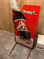 Oud Coca-Cola Reclamebord - Vintage Blikvanger, Ophalen