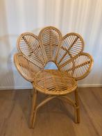 Rotan Bloemenstoel, Huis en Inrichting, Stoelen, Ophalen, Bruin, Riet of Rotan, Zo goed als nieuw