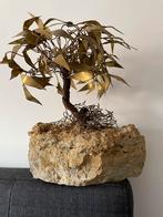 Boom in messing - sculptuur, Antiek en Kunst, Ophalen of Verzenden