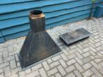 Openhaard set, Ophalen of Verzenden, Hout, Houtkachel