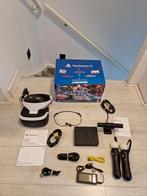 PS4 / PS5 VR bril set V2 + camera V2 + move controllers V2, Spelcomputers en Games, Virtual Reality, Ophalen of Verzenden, Zo goed als nieuw